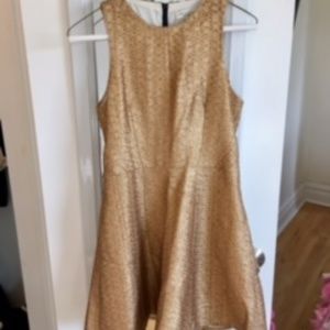 Rag and Bone Gold Dress